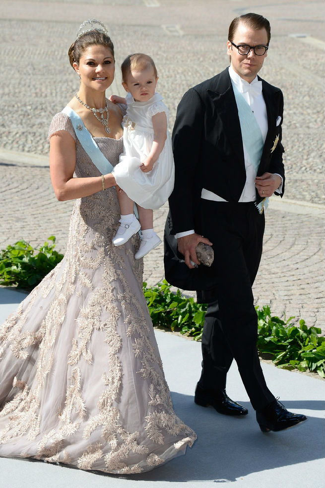 瑞典国王的小女儿玛德琳公主与美国银行家之子