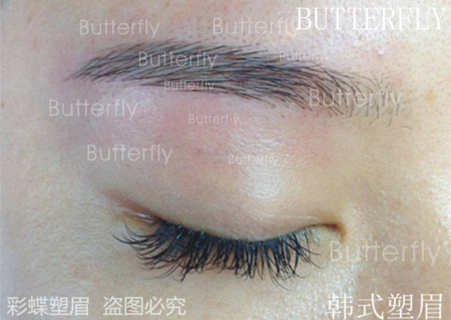 专业韩式半永久性塑眉--半永久性塑眼线--特色